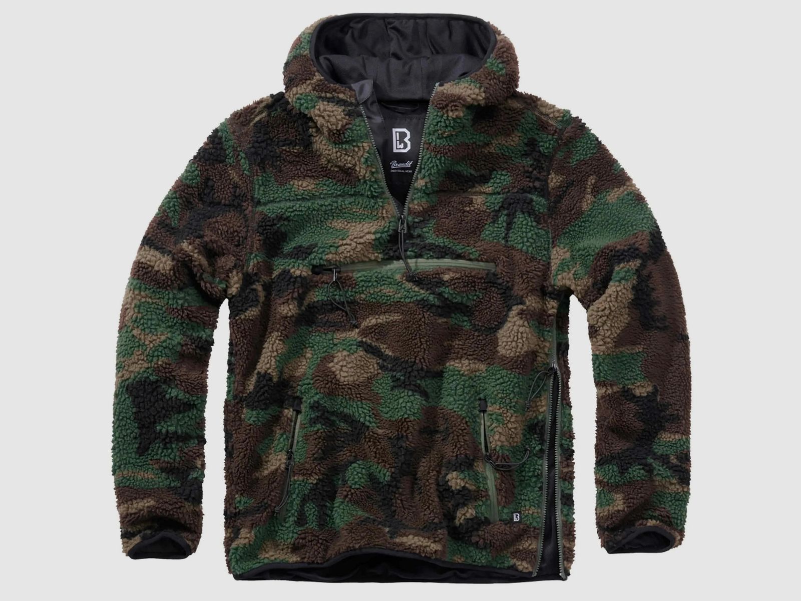 Brandit Brandit Pullover Teddyfleece Worker woodland