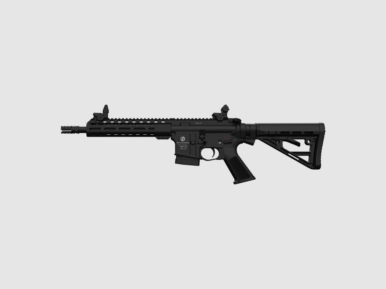 Schmeisser AR15 S4F - 10,5" - .223 Rem. -Schubschaft - M-Lok