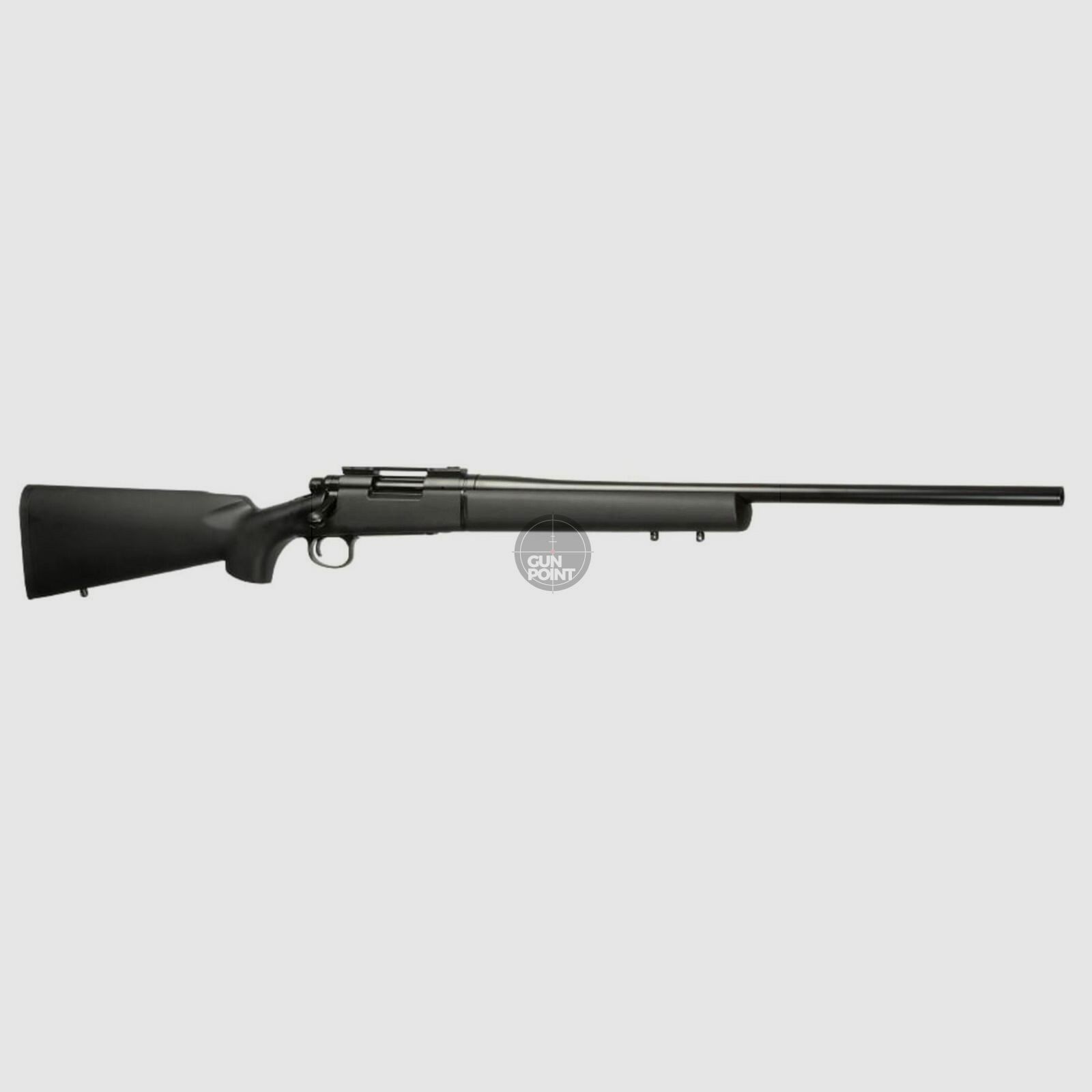 Softair - Gewehr - KJ Works M700 Takedown High Velocity Version-Schwarz - ab 18, ber 0,5 Joule