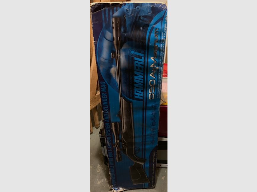 Hämmerli Air Magnum 850 inklusive Diabolos und CO2 Kartuschen 