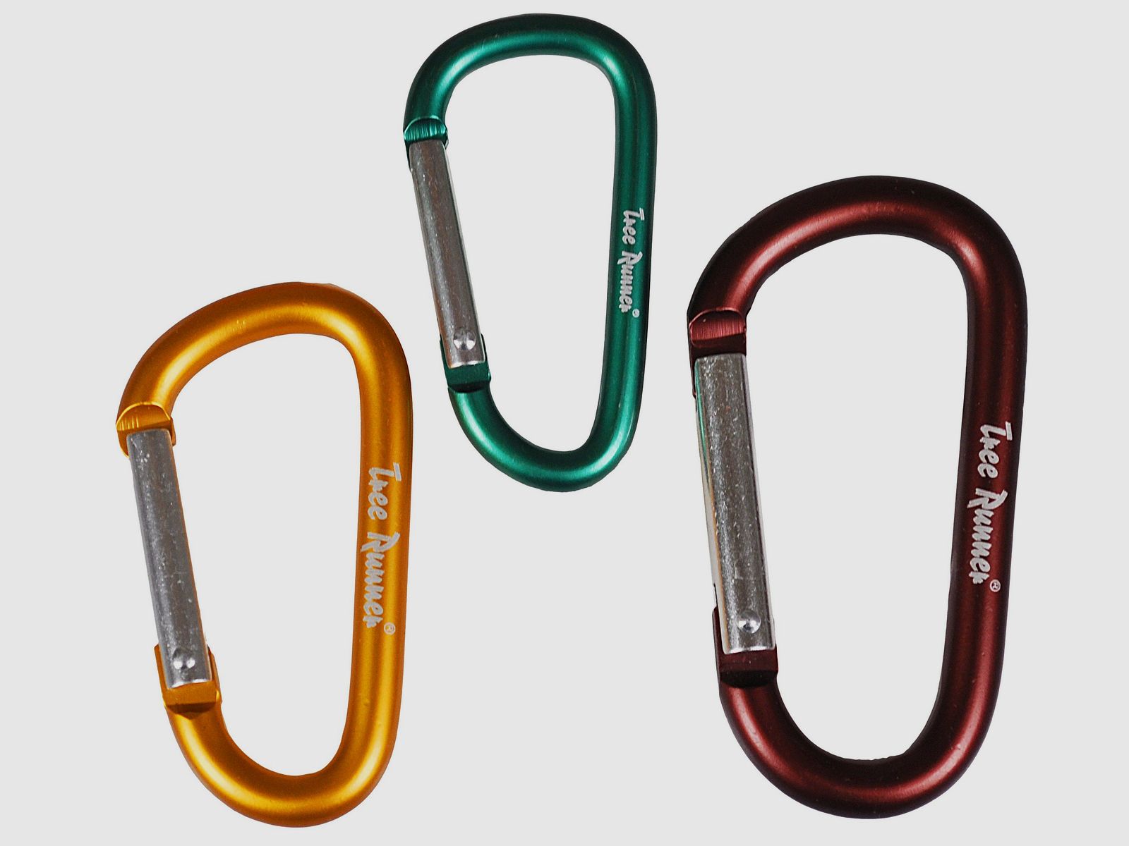 Tree Runner Material Carabiner TriColor, 3-piece set