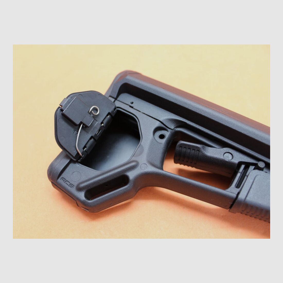 Magpul AR-15: Buttstock Magpul ACS-L (MAG378-BLK) MILSPEC Carbine Stock Polymer Black/ Schubschaft schwarz