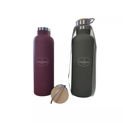 Isolierflasche Le Chameau Farbe Bordeaux