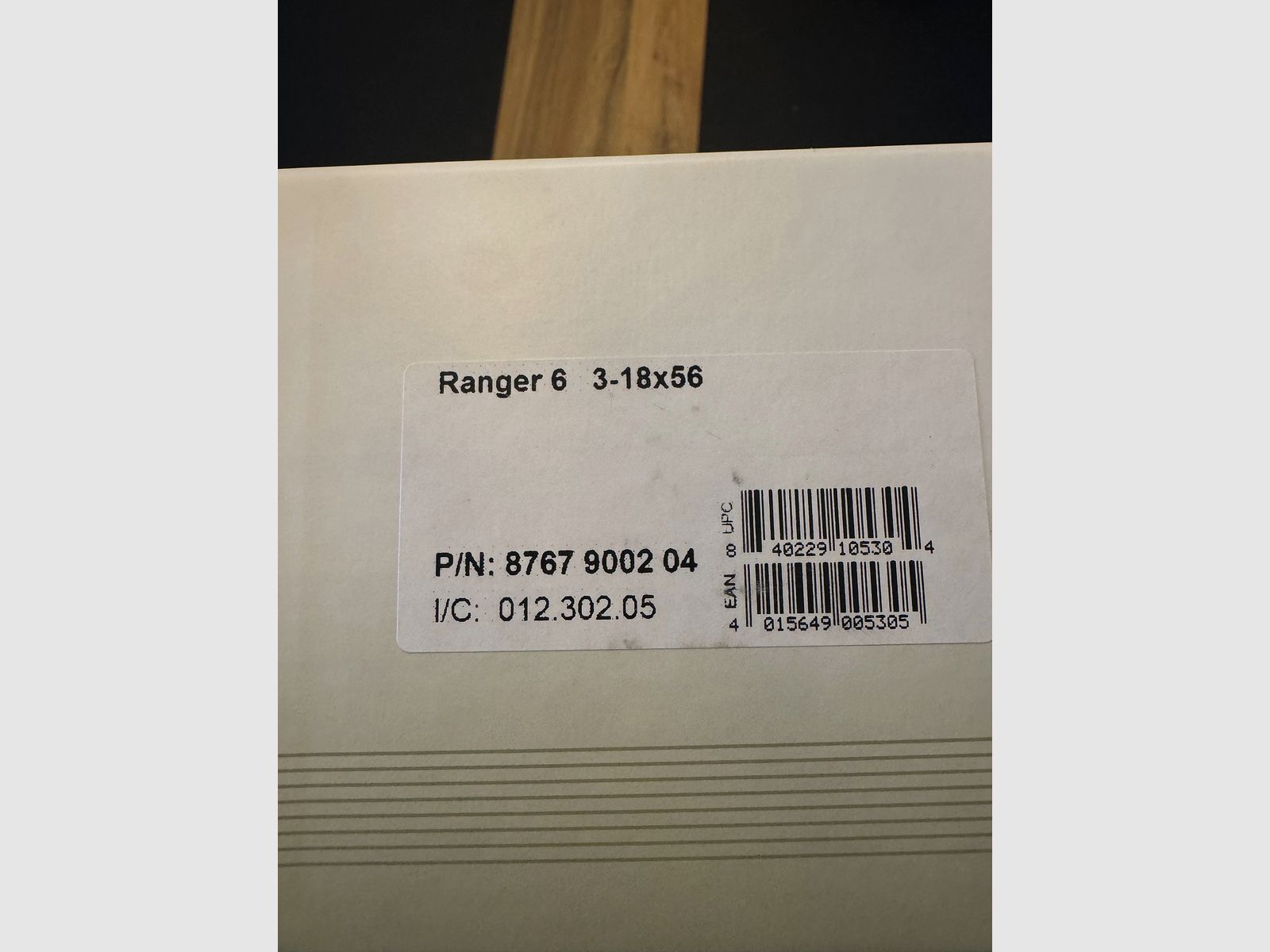 Steiner Ranger 6 3-18x56 Nie Montiert, wie neu!