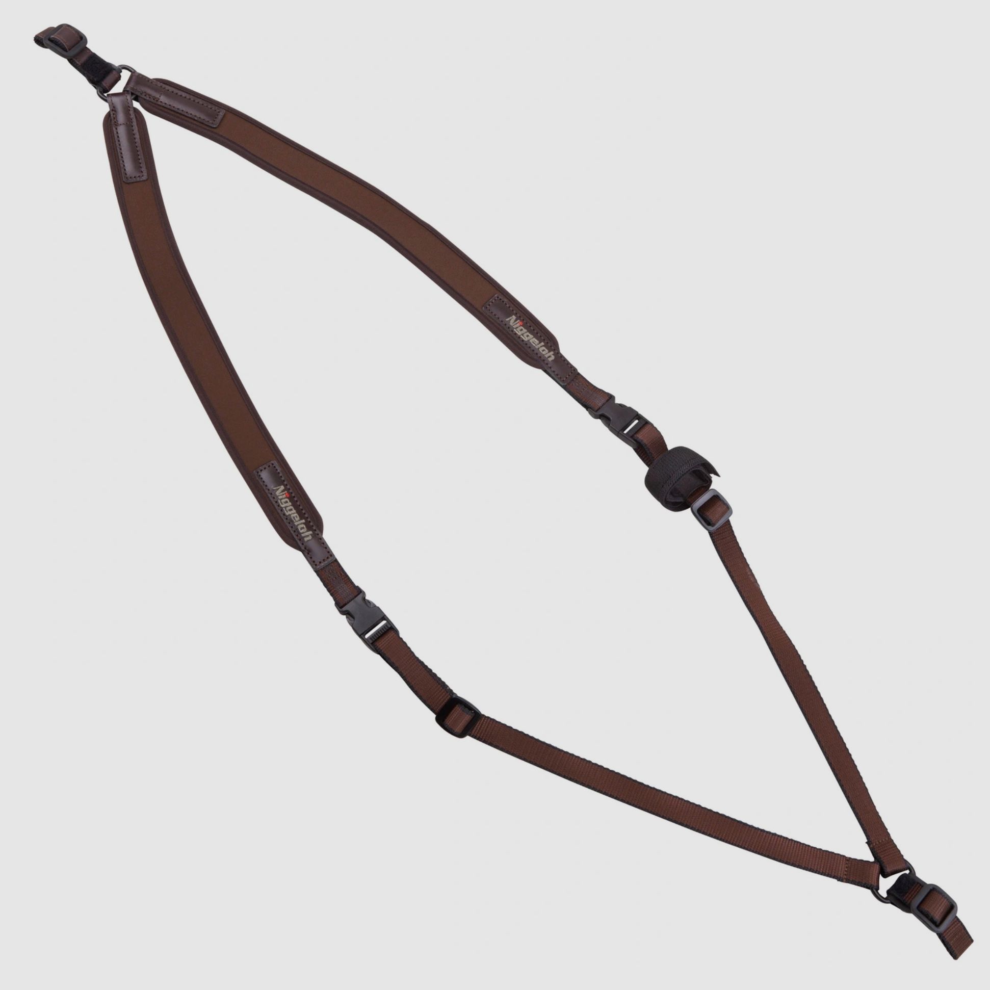 Sac à dos Niggeloh sangle de fusil néoprène marron 021100033