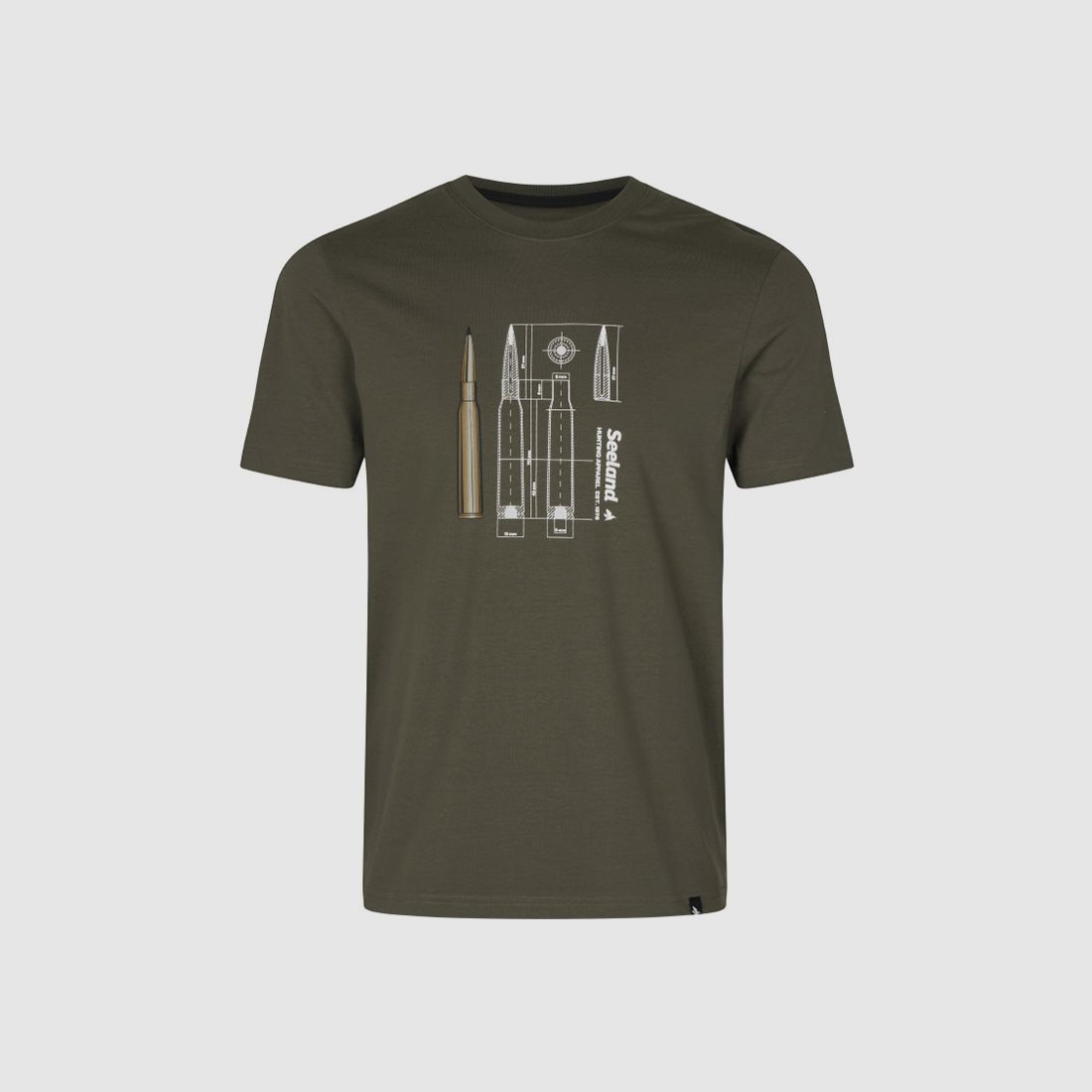 Seeland Bullet Grape leaf T-shirt, afbeelding 1 van 2