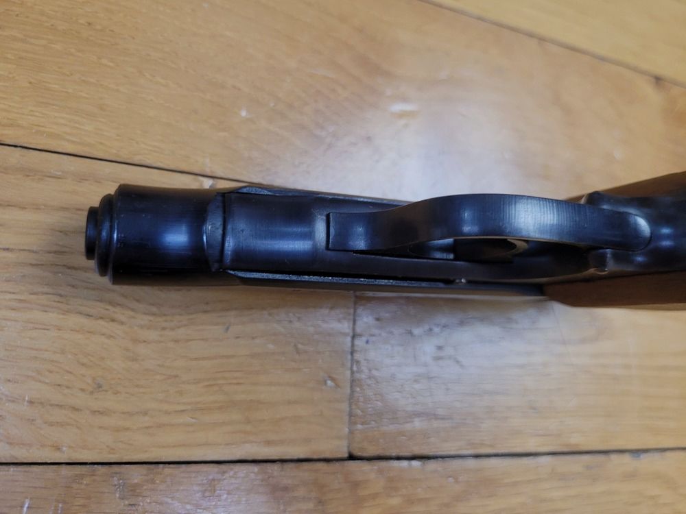 Seltenes Walther PP Pistol – Kaliber 7,65 (nicht angegeben!) – Seltene Herstellung Walther Zella-Mehlis von Februar/März 1945 – Schöne Griffschalen und schöner Lauf – Zustand TTBE++ – Neu!, Bild 9 von 17