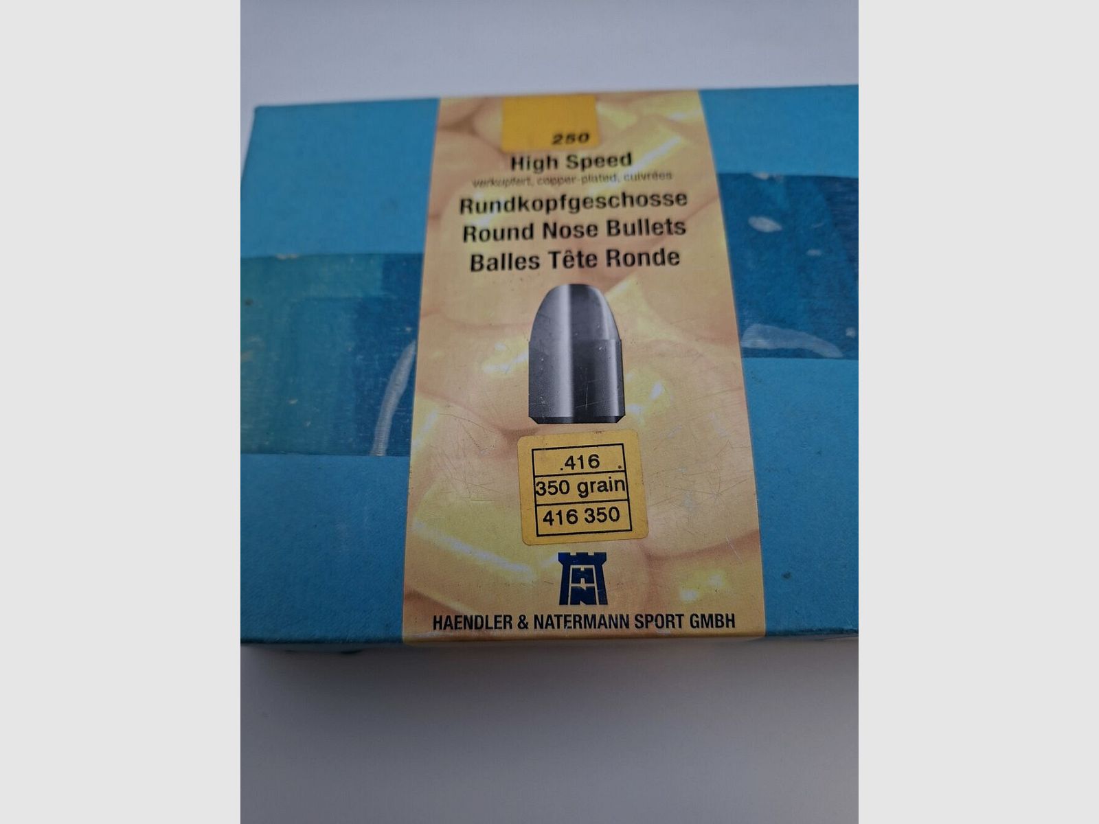 H&N Sport Geschosse Rundkopf High Speed .416 / 350gr