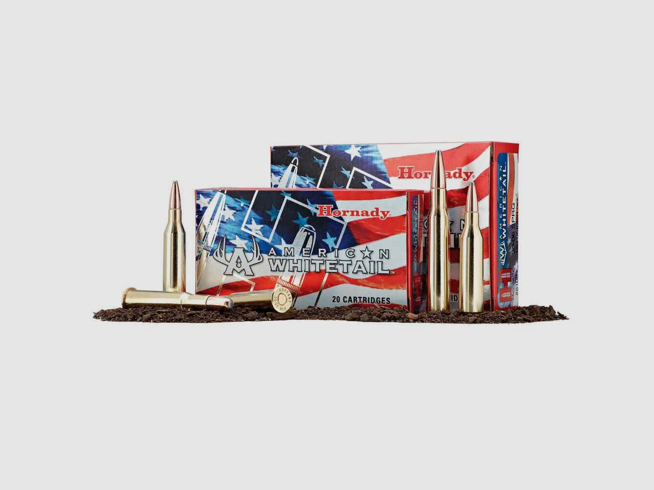.300 WSM American Whitetail Interlock SP 165 grs. Hornady