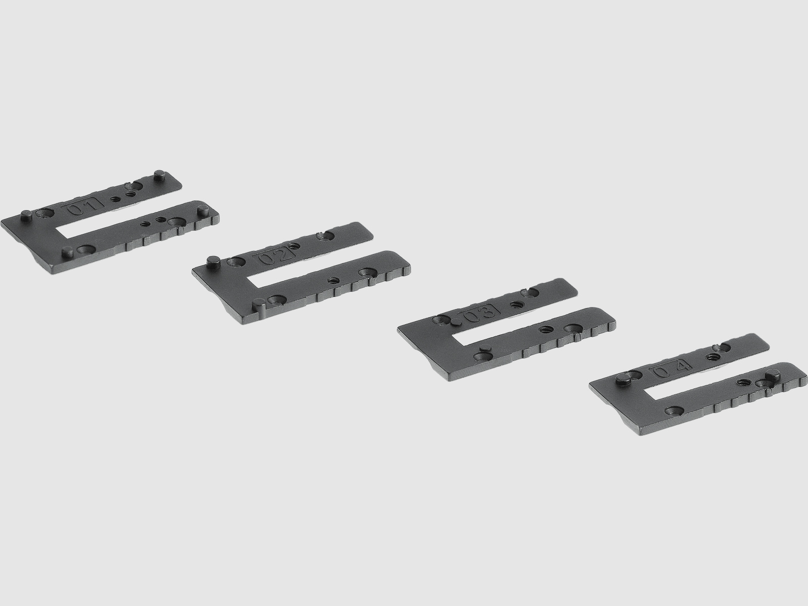 Umarex Adapterplatten 4er Set MOS 3