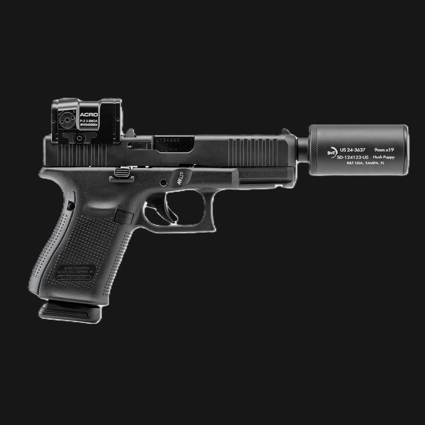 Kit GLOCK / B&T Hush Puppy®, image 1 sur 2