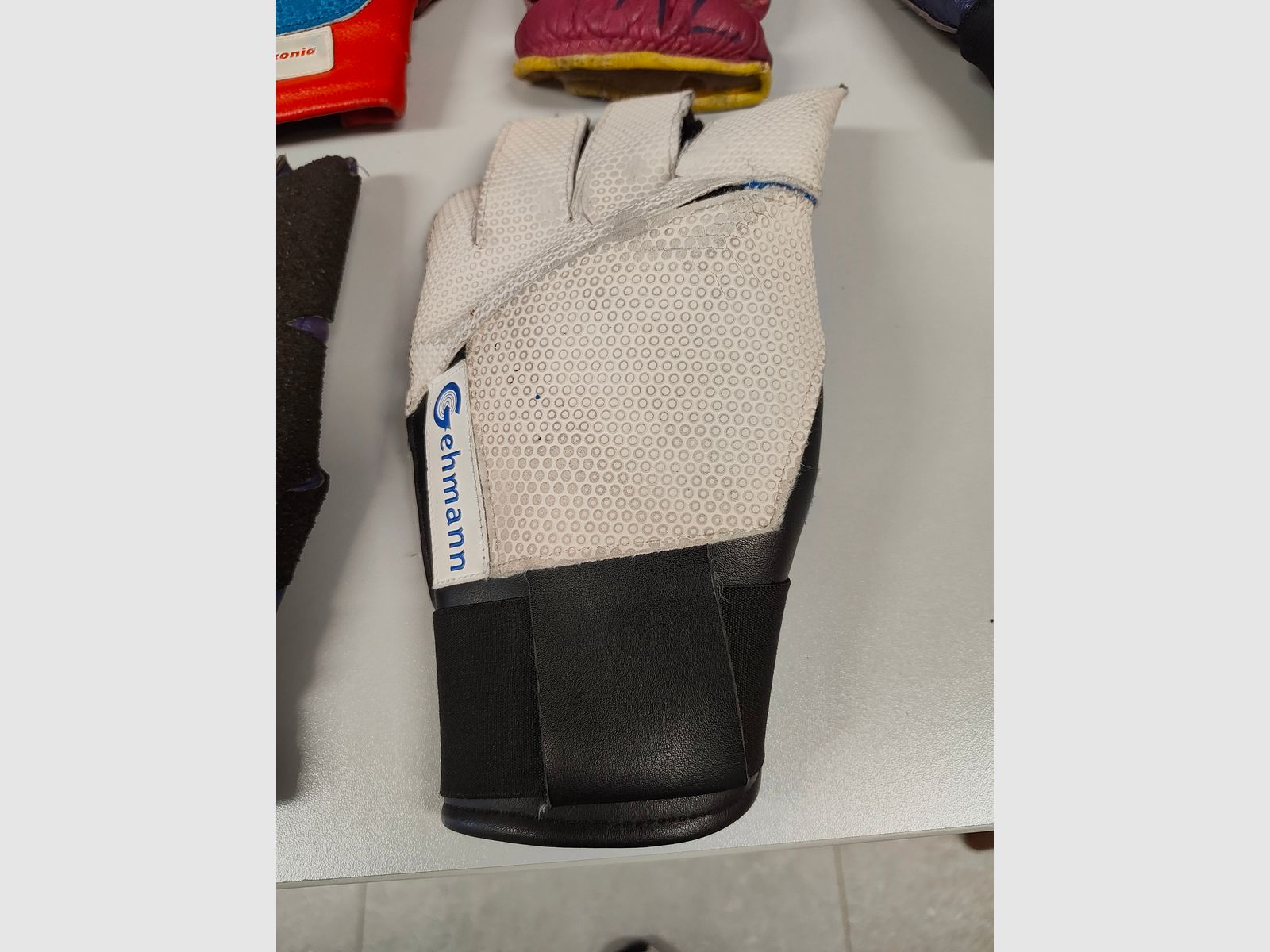 Schießhandschuh Konvolut 7 Stück Gehmann Holme Frankonia Anschütz