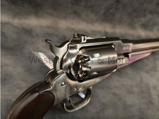 Pietta Perk.-Revolver Remington 1858 TEXAS BUFFALO Nickel-Finish Caliber: 44 (BP)