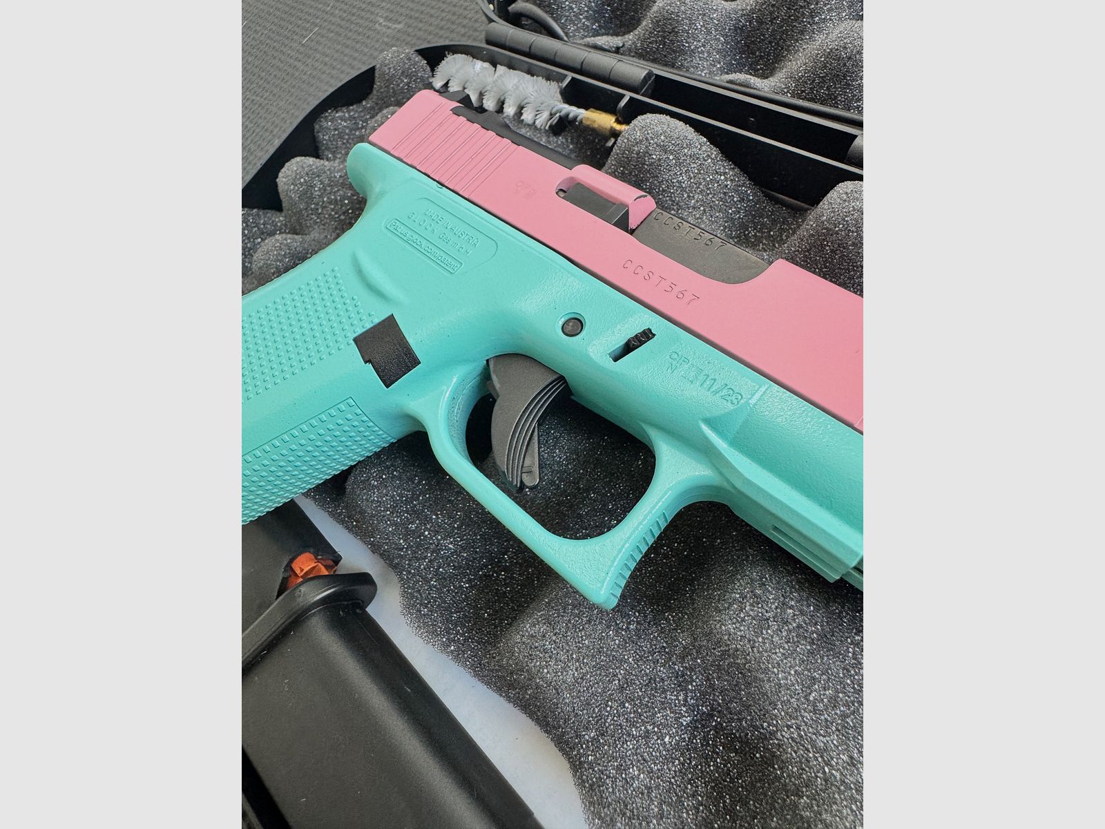 Glock 43X R/MOS/FS 9 x 19 mm incl. rail