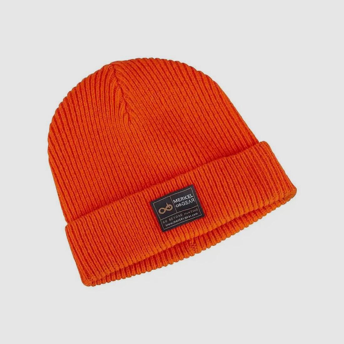 Merkel Gear Merino Wool Beanie - Orange