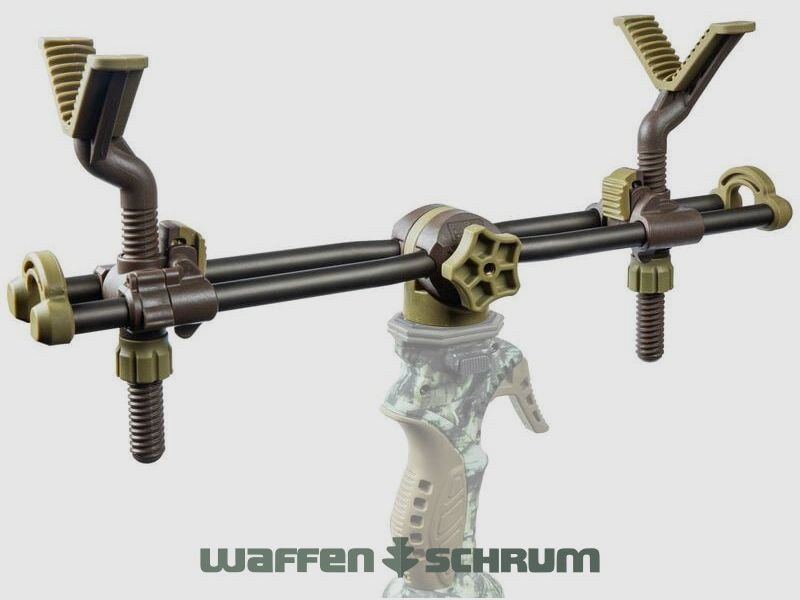 Primos Zielstock Trigger Stick Zubehör 2 Punkt Gewehrauflage mit Adapter