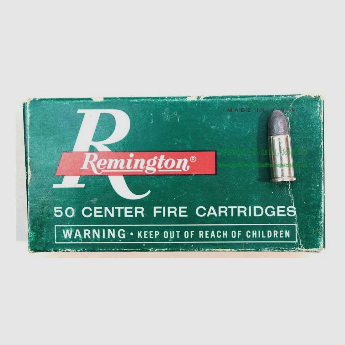 Remington - USA revolver cartridges .38 S&W