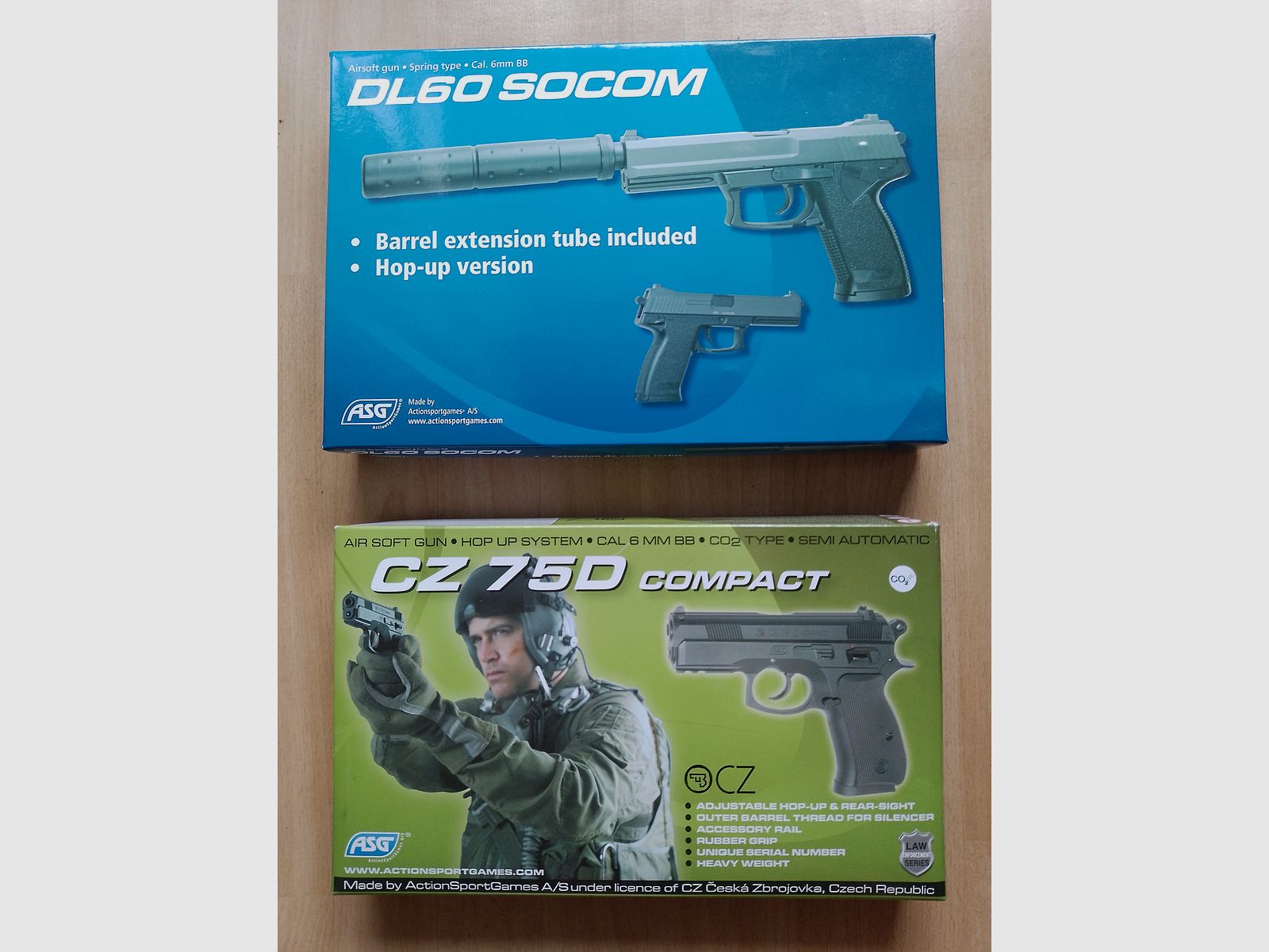 CZ 75 D Compact & DL 60 Socom 