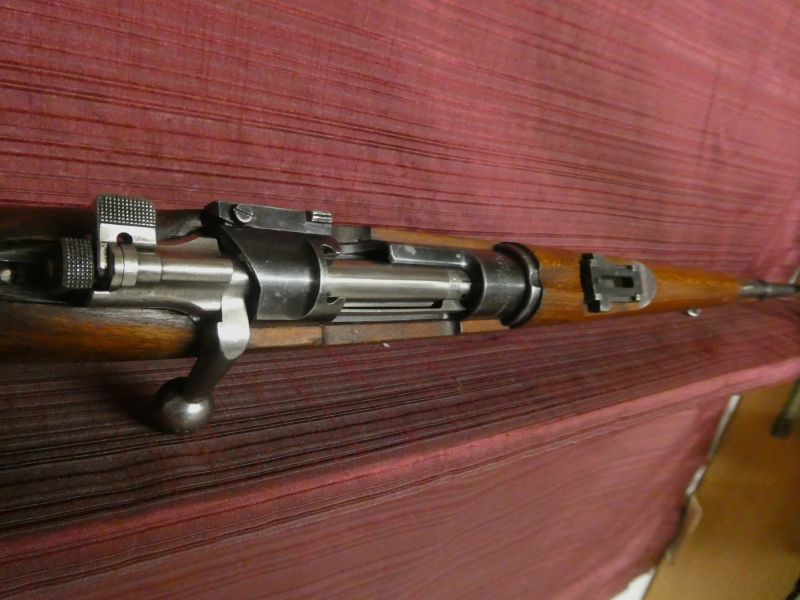 Husqvarna,Schweden Mauser M38,top Lauf.