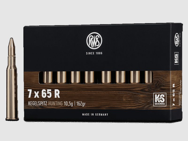 RWS 7x65R Kegelspitz 10,5g - 162gr