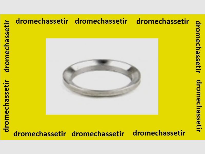 Edelstahlring für Flammenblende mit 12,7 mm Durchmesser, Edelstahlfarbe