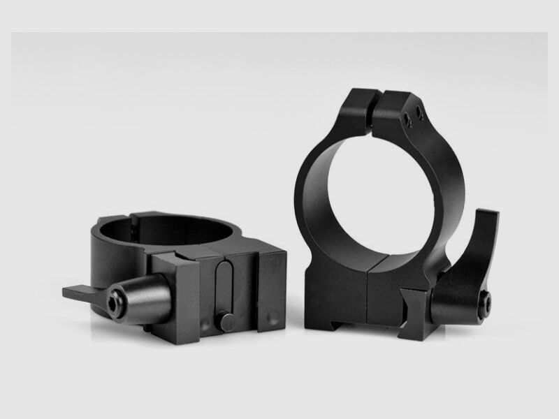 Warne QD-Ringe TIKKA QD Stahl Ringe 30mm vertikal geteilt