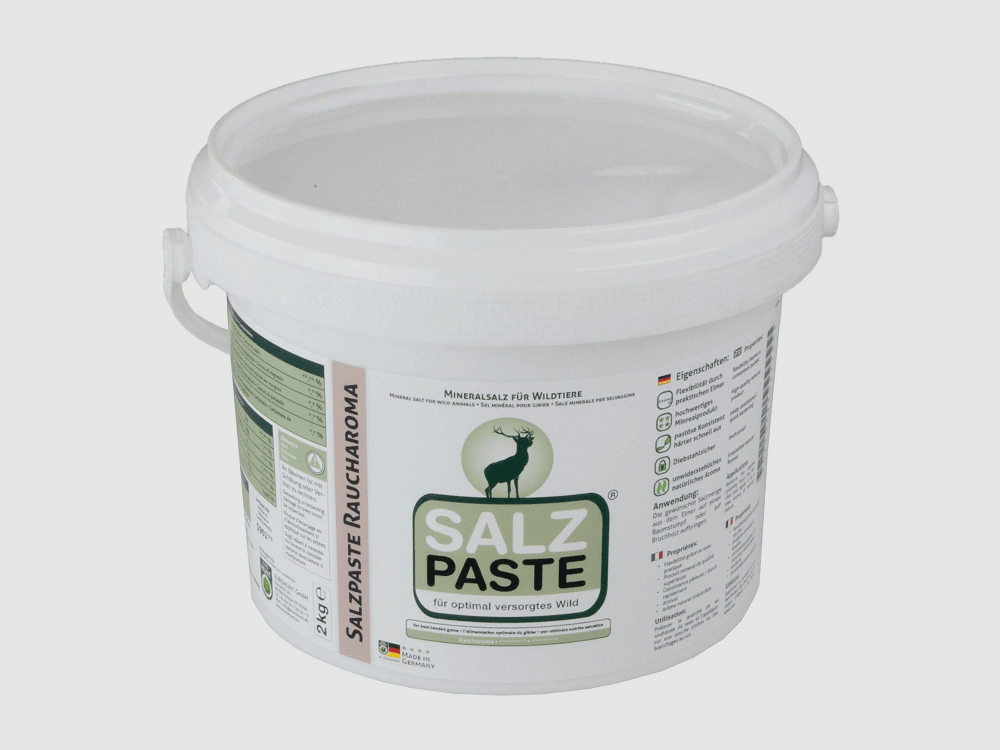 Eurohunt Salzpaste 2 kg Eimer Raucharoma