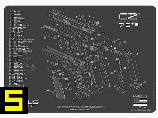 Cerus Gear Reinigingsmat CZ 75 TS