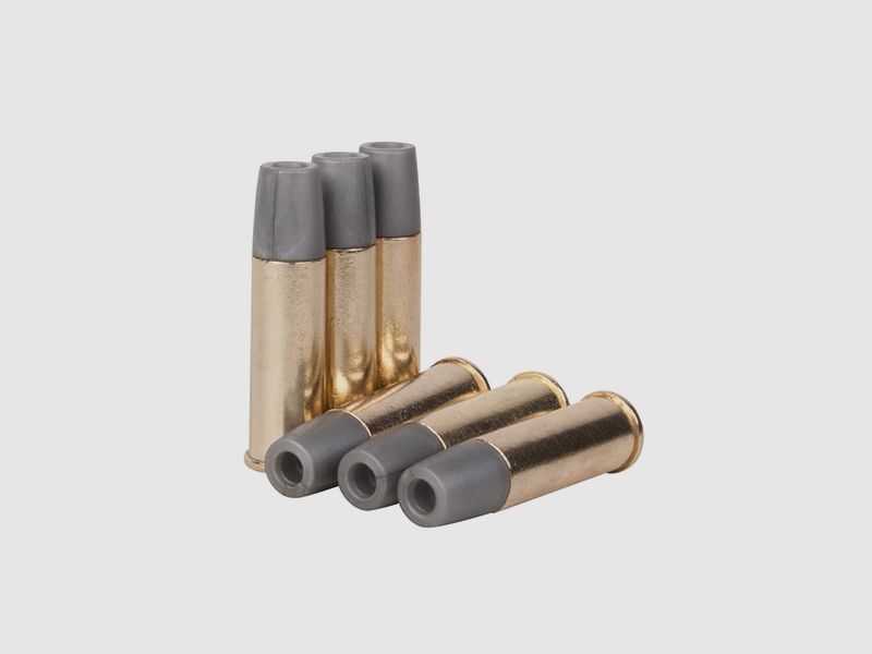Schofield Revolver Hülsen 6 x 1 Schuss 6mm - Airsoft Co2