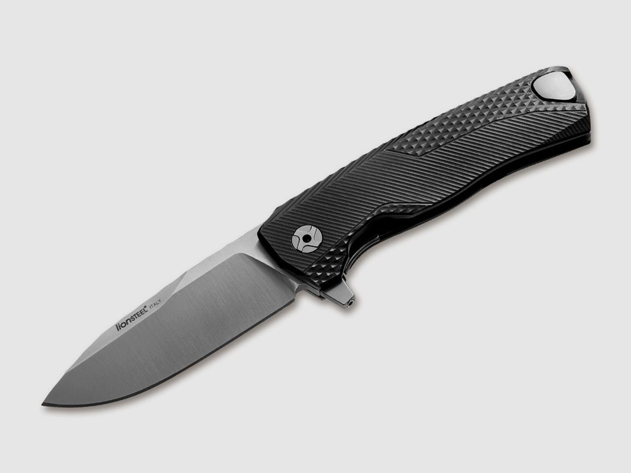 Taschenmesser ROK Aluminium Black Satin