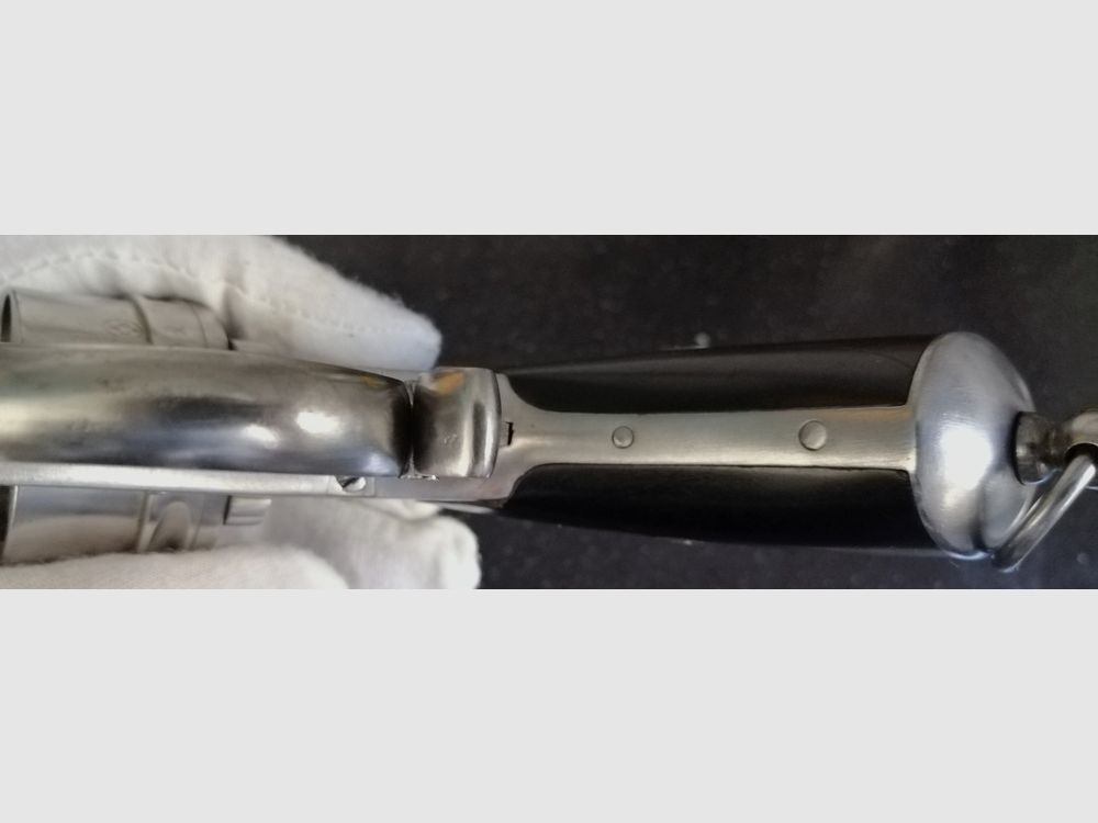 Seltener Revolver mit Galand-System – selten im Kaliber 9mm – 6 Schuss – nahezu regulär für den Konflikt von 1870/1871 – geniales kollektives Extractorsystem – Hervorragend, Bild 19 von 21