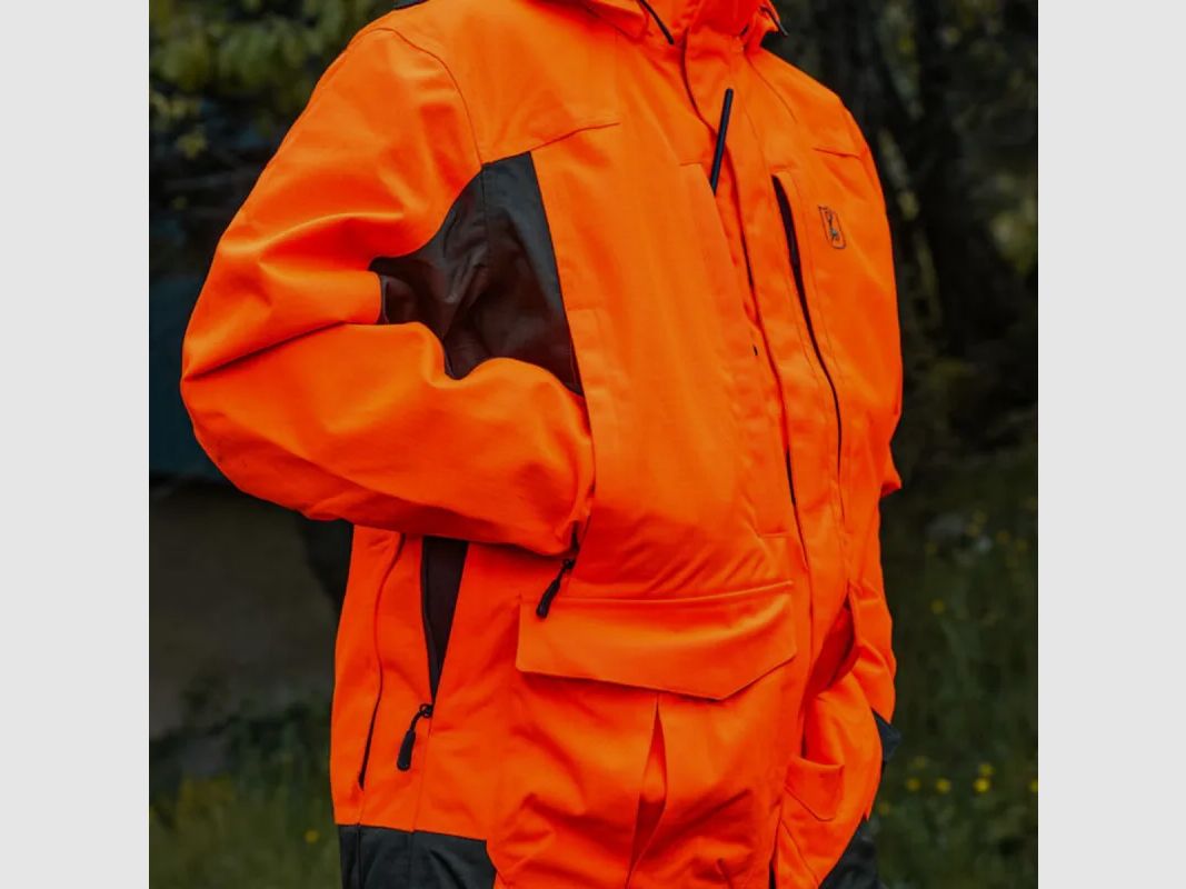 Deerhunter Recon Dura-Tex orange jacket with membrane, image 4 of 19
