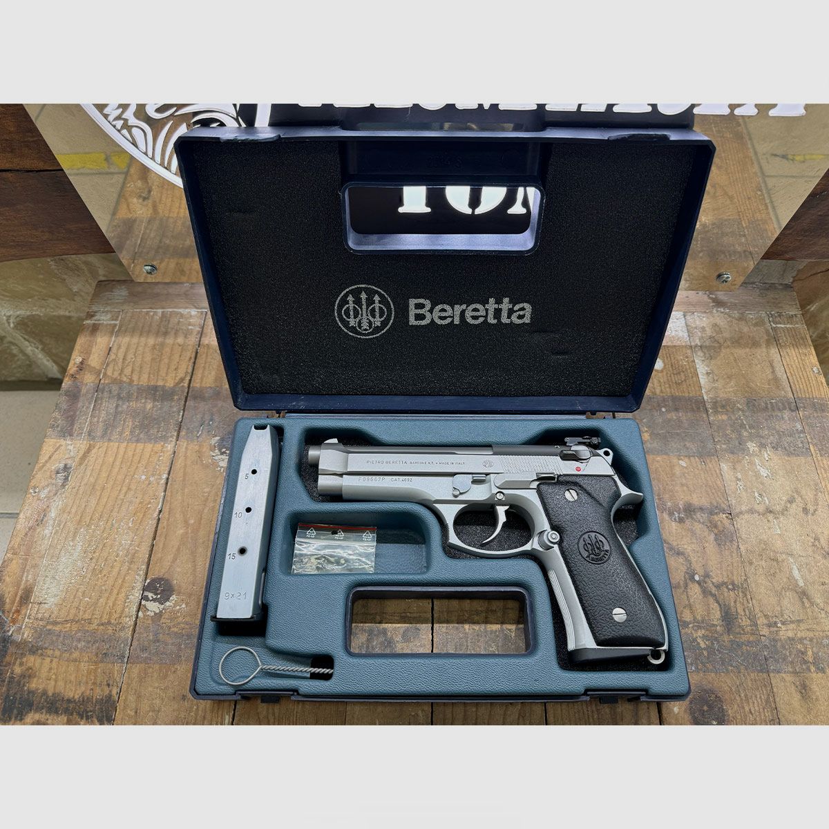 USATO – PISTOLA – BERETTA MOD. 98FS cal. 9×21, immagine 5 di 5