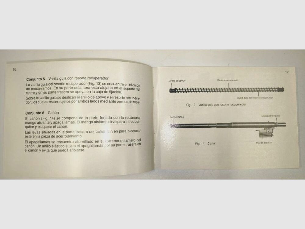 Heckler&Koch instrukcja dla HK21E, hiszpański