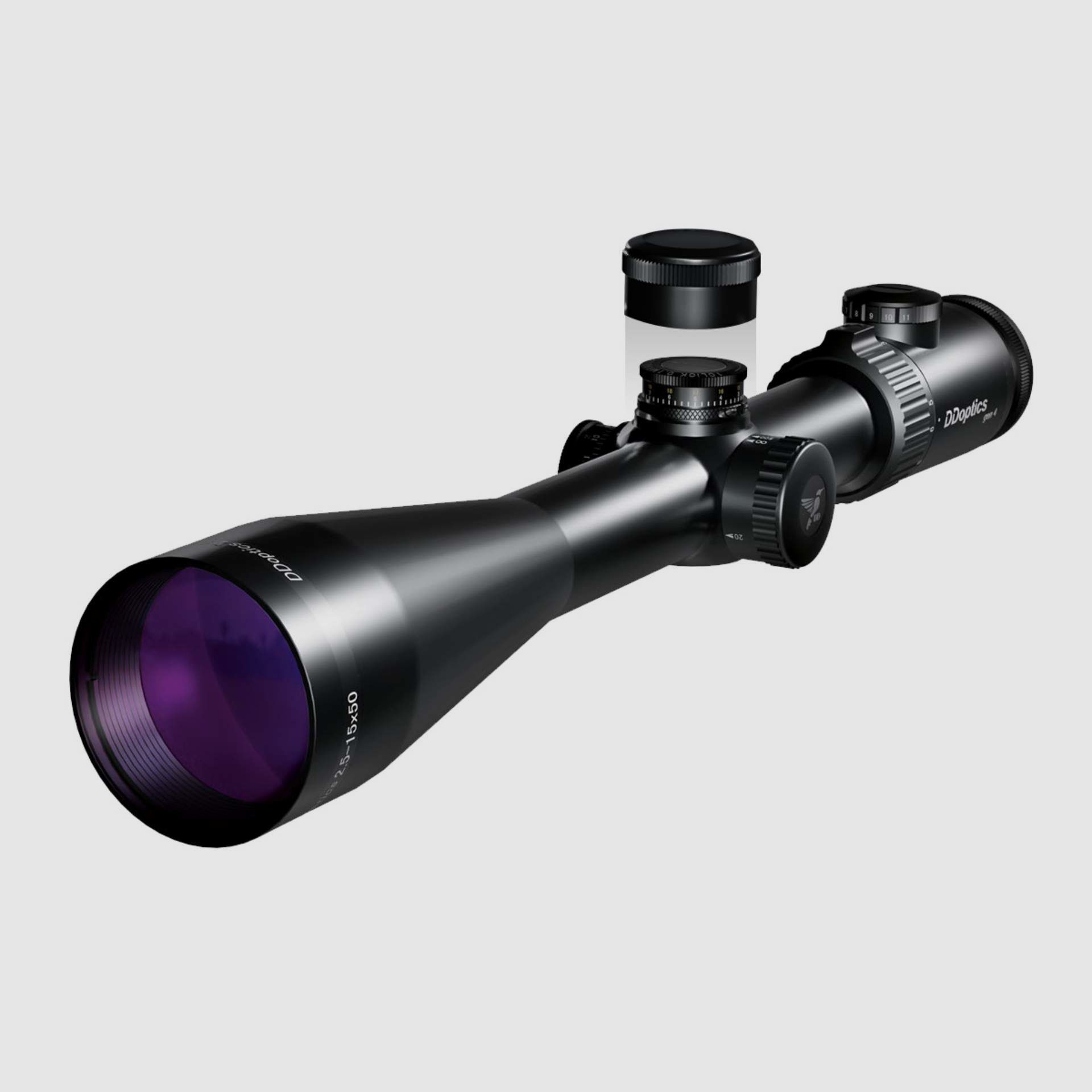 Nighteagle V6 2.5-15x50 Gen3 | MRAD | A4N