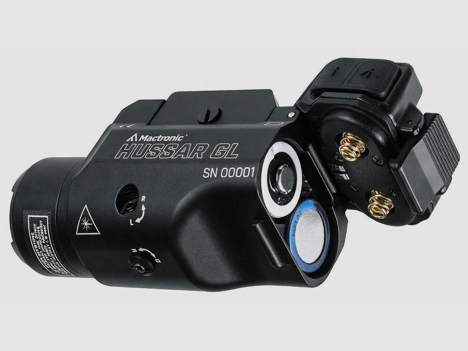Flashlight – Pistol light Mactronic Hussar GL 900LM Laser, image 3 of 7