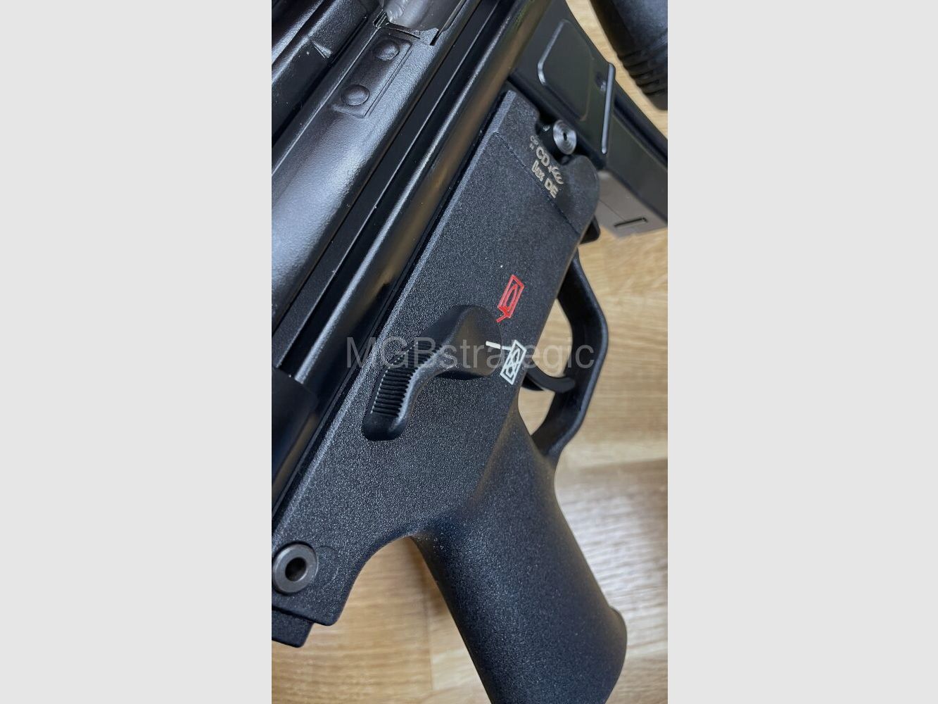 Heckler & Koch SP5K-PDW - semi-automatic pistol 9mm Luger civilian version H&K MP5k - optionally with folding stock - SP5 SP 5 SP5 k MP5 MP 5