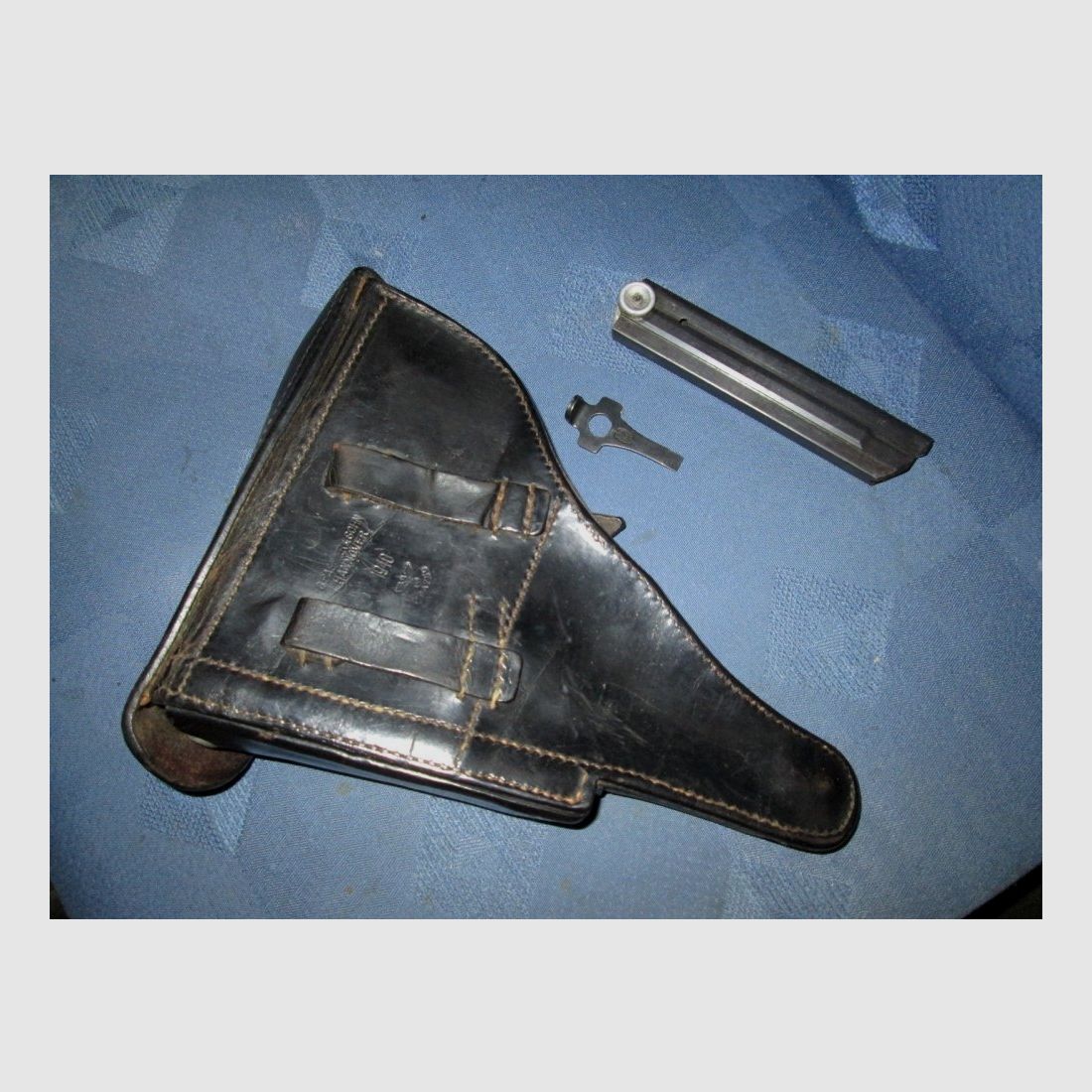 Holster P08 1940 mit Magazin aus Wk2 