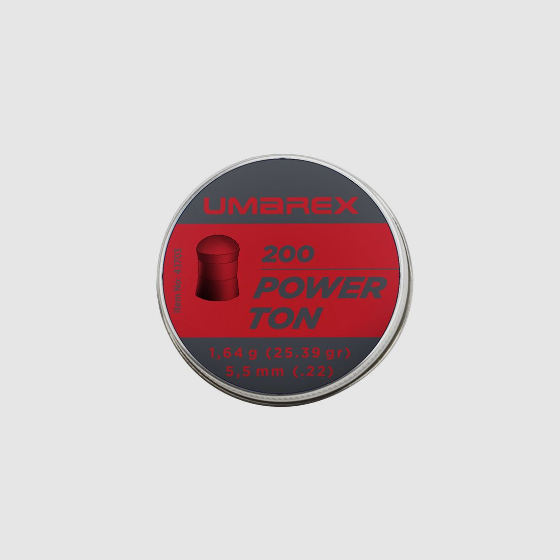 Rundkopf Diabolos Umarex Power Ton Kaliber 5,5 mm 1,64 g glatt 200 StĂĽck