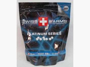 BBs 0,28g/weiß/3600stk - 6mm/King Arms Platinum