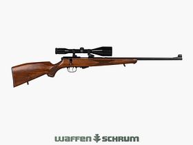 Weihrauch HW 60 J .22Hornet , ZF Zeiss Diatal-ZA 8X56 Abs. 1, EAW-Schwenkmontage , LL: 58cm, Stecher