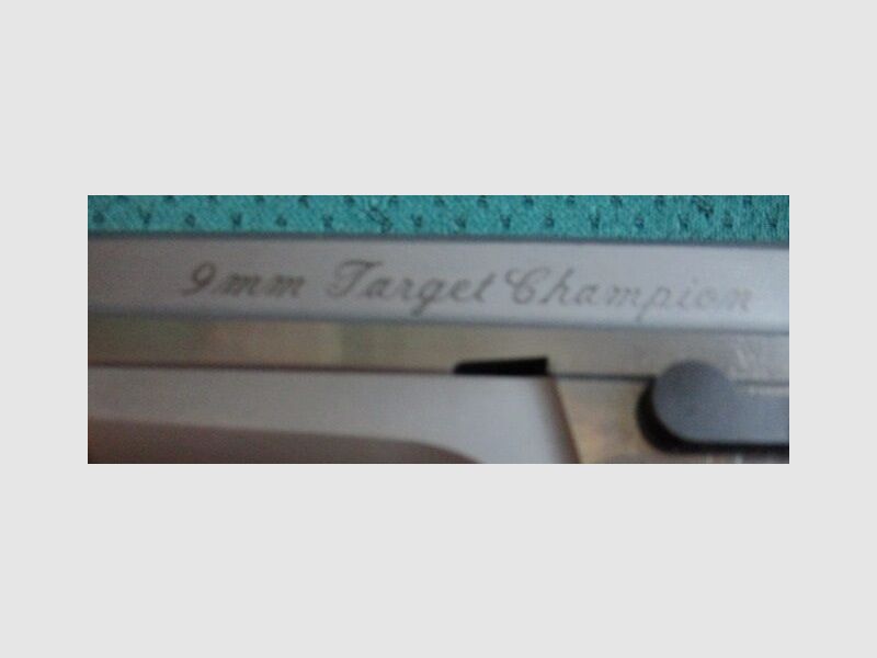 Sportpistole Smith & Wesson Target Champion 9mm Luger mit Reservemagazin