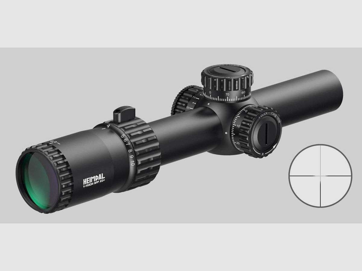 Zielfernrohr XO 1-10 x 24 Leuchtabsehen 7L, Bild 2 von 8