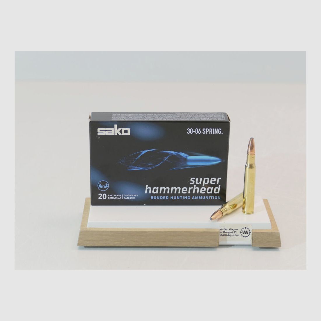 Sako Super Hammerhead 11,7g à20 .30-06 Spring.