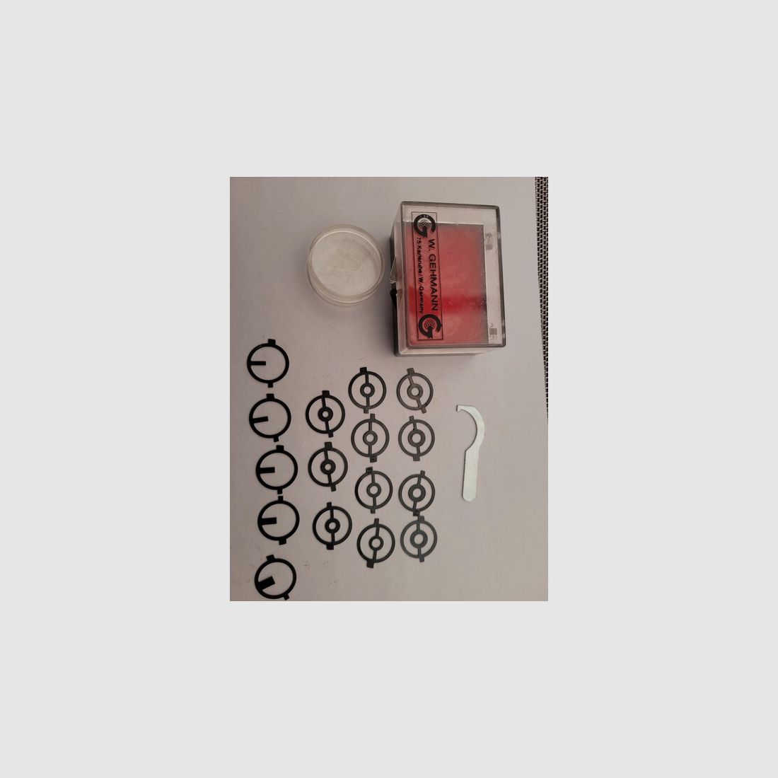 Anschütz Ringkorn Set M18, Blechkorn, Balkenkorn