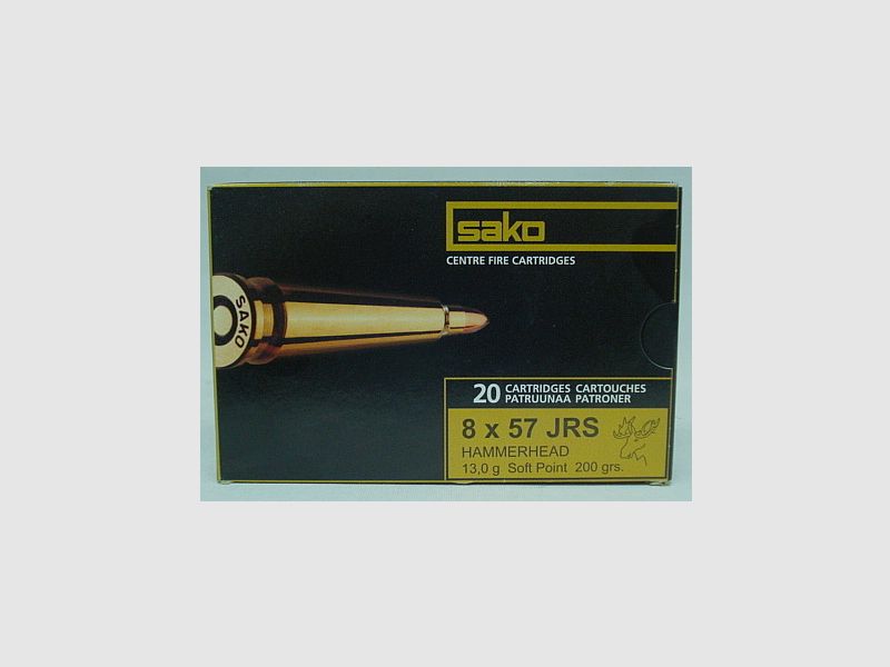 8x57IRS Hammerhead SP - 13,0g/200gr (a20) #201F#