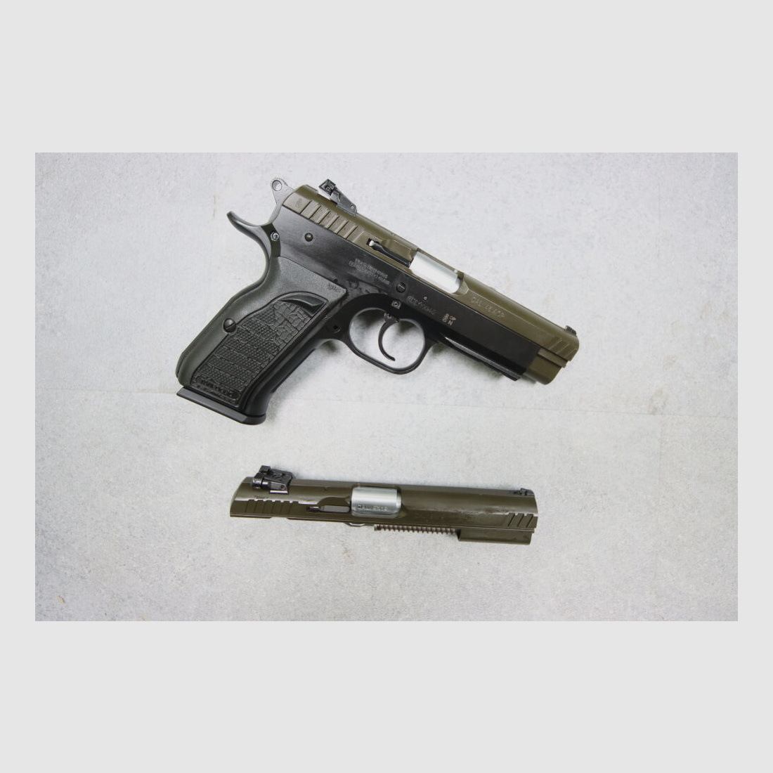 anfoglio T97L Combat Combo, Kal. .45 Auto, 4,53", m. WS 9 mm Luger