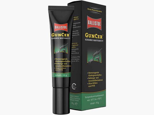 Ballistol GunCer Graisse Céramique pour Armes Tube 10g