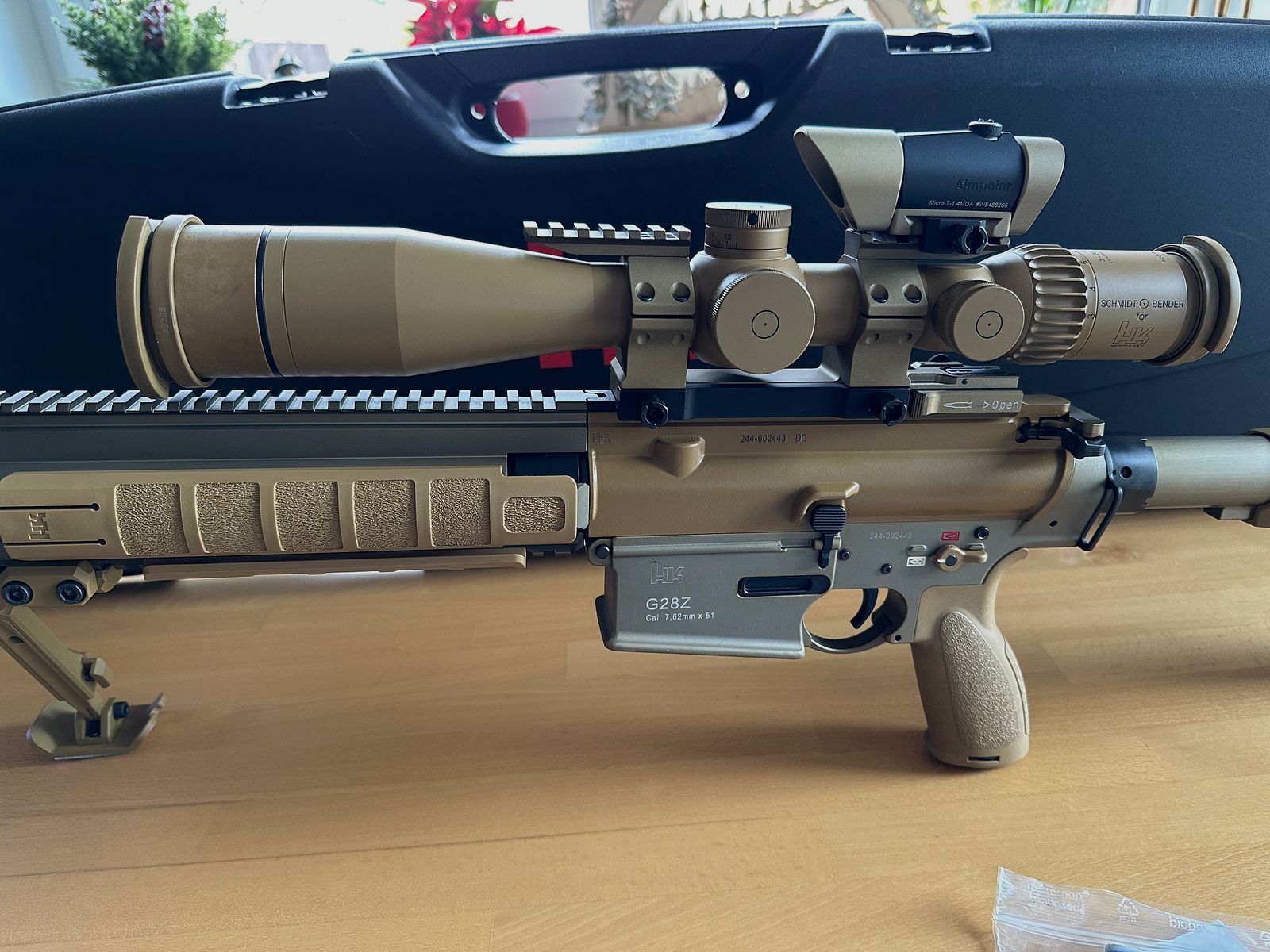 Heckler & Koch G28 Z mit Vollausstattung Selbstladebüchse 308 Win.