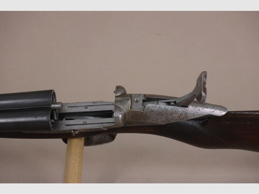 Darné; St. Etienne Side-by-Side Shotgun with Subtle Engraving